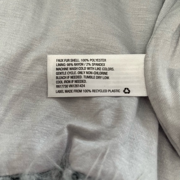 SHAGGY FAUX FUR JACKET - Picture 7 of 9